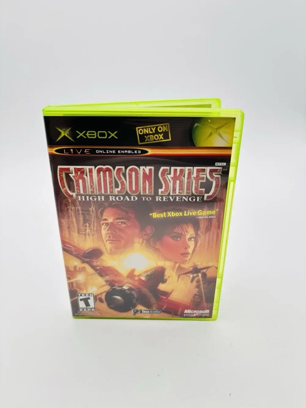Crimson Skies: High Road to Revenge Xbox Tested Complete VG Condition Works CIB